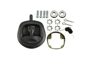 Black Whale Tail T Handle Lock Latch/Compression Lock Trailer Ute Toolbox