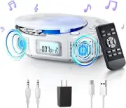 FELEMAN Portable CD Player CD Player Built-in Bluetooth Speaker Bluetooth5.0 New