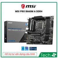 在飛比找蝦皮購物優惠-微星 PRO B660M A DDR4 主板