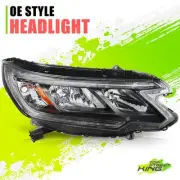 Factory Style Headlight Lamp w/ LED Running Light for CRV EX EX-L SE 05-16 Right (for: Honda)