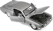 Die-cast 1:24 for Ford 1967 Mustang GT500 Simulation Alloy Car Model Die-Casting Static Miniature Vehicle Model Exquisite Present Miniature Vehicle