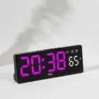 Wall-mounted Digital LED Clocks Temperature Display Table Clock