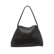 [Dragon Diffusion] Dragon Diffusion Woven Leather Shoulder Bag ONE SIZE BROWN