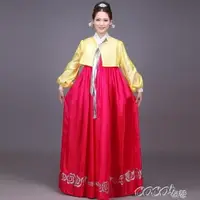 在飛比找樂天市場購物網優惠-古裝 新款韓國傳統女士宮廷婚慶韓服朝鮮民族服裝婚慶舞蹈台錶演