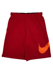 Nike Mens Big & Tall Red Dri-Fit Athletic Training Workout Shorts LT