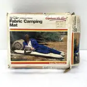 VTG Intex Fabric Camping Mat 72" x30" 1984 Pink 80s Retro Durable