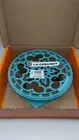Le Creuset Round Trivet Turquoise 9 inch French Stoneware, New with Box