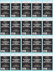 200 BCW TRADING CARD DIVIDERS sport card storage box sorting index plastic White
