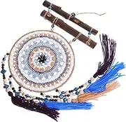 Dream Catcher with Evil Eye Design Handmade Wall Hanging Pendant for Decor Unique Handwoven Ornament for Home and Room Aesthetic