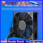 LF# 5V USB Computer Chassis Cooling Fan Wireless Router Set-top Box Mute Cooler