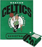 Northwest NBA Boston Celtics Silk Touch Sherpa Throw Blanket, 50" x 60", High Block