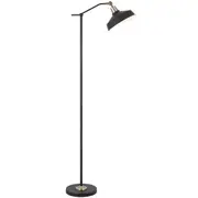 Kylan Metal Floor Lamps Hotel Black Modern Lights Telbix