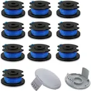 AC14RL3A String Trimmer Replacement Spool Line with 522994001 Cap for Ryobi One