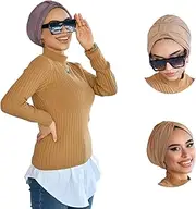 [para life] Turban With Band for Women - Hair Wraps, Hijab Undercap, Instant Cap