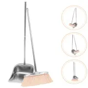 Broom Garbage Shovel Set Office Dustpan and Sets Brush for Home with
