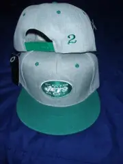 Zach Wilson Personalized #2 New York Jets Green/Grey NFL SnapBack Hat - New!