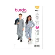 NEW Burda 9245 Kid's Jumpsuit Pattern By Spotlight