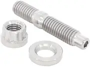 Aeroflow M8 Titanium Stud Washer Nut Kit M8X1.25mm Header Bolt - AF55-2000