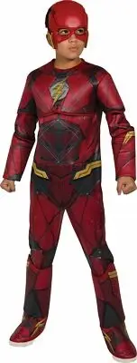 Boys Deluxe The Flash Costume - Justice League - Small (4-6)