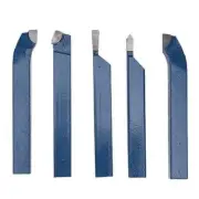 Weld Turning Tool Set, Lathe Turning Tool Holder Lathe Tool (8 * 8mm, Blue)
