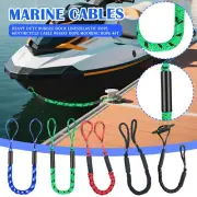 Heavy Duty Bungee Dock Lines，elastic Rope Motorcycle Cable Wharf Rope Mooring