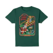 Steven Rhodes Let's Catch Santa Unisex T-Shirt - Green