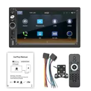 Touch Screen Car Stereo Radio Bluetooth FM Player Carplay Mirror Link USB Camera (for: Kia)