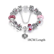 Silver Queen Charm Bracelet