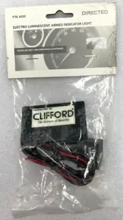 RARE CLIFFORD DEI 620C Directed Electro Luminescent Armed Indicator Light