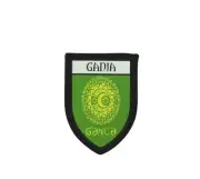 Patch printed embroidery souvenir shield crest city travel azerbaijan ganja