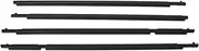 4pcs Car Window Seal Rubber Strips Weatherstrip Window Outer Seal Belt Moulding Trim Sealing Strip Compatible with Toyota Compatible with RAV4 2009-2013 Automotive Seals