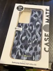 Case-Mate Prints Case for Samsung Galaxy S21 Ultra 5G – Scribbled Camo - NEW