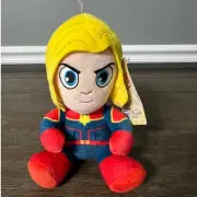 Kidrobot Captain Marvel Phunny Plush With Swing Tag