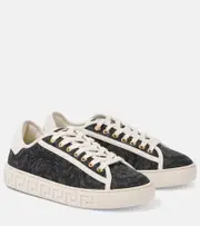 [Versace] Versace Baskets Barocco Greca sneakers AU 4 beige