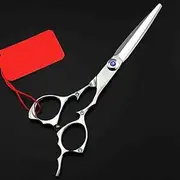 Hair Clippers Hair Cutting Scissors, 6 inch Professional Japan 440c gem Make up thinning Barber Cutting Scissor Shears Hairdressing Scissors
