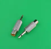 (10 PCS) RCA Female to 3.5mm Male Connector - USA Seller