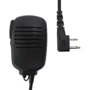 Remote Speaker Mic Microphone PTT for Icom Maxon Yaesu Vertex Two Way Radio 2pin
