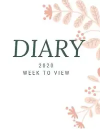 在飛比找博客來優惠-Diary 2020 Week To View: A5 Pl