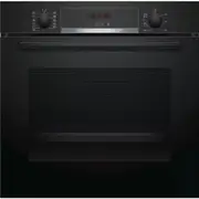 Bosch 60cm Series 4 Built-In Pyrolytic Oven with Steam Function - Black