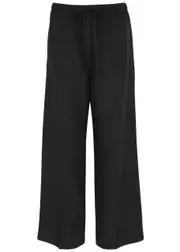 Totême Wide-leg Trousers - Black - 42 (UK14 / L) 42 (UK14 / L)