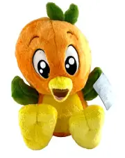 Disney Parks Florida Orange Bird Scented Big Feet Plush 11" Overstuffed Feet