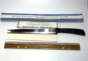 Scott & Fetzer Co Serrated Stainless Steel Carving Knife w/ Fork Tip NOS w/ Box