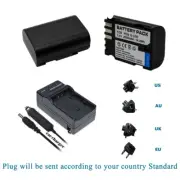 TWO(2) Battery +Charger For Pentax D-LI90 D-BC90 645D 645Z K-01 K-3 K-5 II IIs