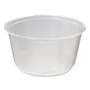 Fabri-Kal PK12SC Plastic Microwavable Deli Containers - Clear (500/Carton) New