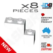 8 x Genuine LEGO® - Brick, Arches 1 x 3 x 2, White Arch [88292] BRAND NEW
