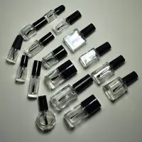 在飛比找蝦皮商城精選優惠-指甲油空瓶 67個甲油膠空瓶子帶刷子指甲油玻璃毛刷瓶分裝調配