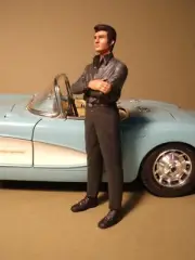 1/18 FIGURE ELVIS PRESLEY VROOM UNPAINTED MINICHAMPS MATTEL ERTL AUTOART