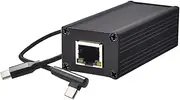 POE Power Supply Network Card POE to USB-C Network Card POE Network Card 5V 9V Adaptive USB-C Network Card Replacement Accessories