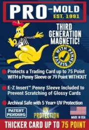 25x Pro Mold MH75SAB 3rd Gen w/ Sleeve 75pt Magnetic Card Holder One Touch