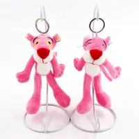 在飛比找蝦皮購物優惠-精選粉紅豹 鑰匙扣 可愛卡通 創意 公仔 毛絨 玩偶 女包包